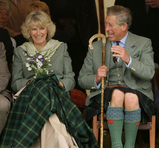 King Charles and Queen Camilla Tweed