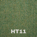 Gift Box of the 6oz Stainless Steel Hip Flask with Harris Tweed Wrap, beautifully wrapped and ready for gifting.