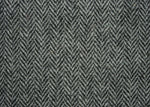 Black and Grey Herringbone Harris Tweed