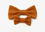 Dog Collar with matching Lead and Bow Tie - Various Tweeds