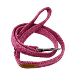 Dog Lead - Pink Herringbone Tweed