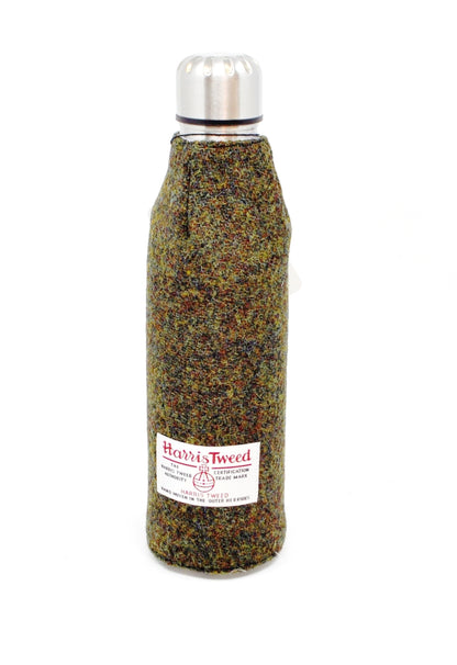 Harris Tweed Thermos Flask - 500ml - Moss Green