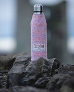 Harris Tweed Thermos Flask - 500ml - Pale Pink