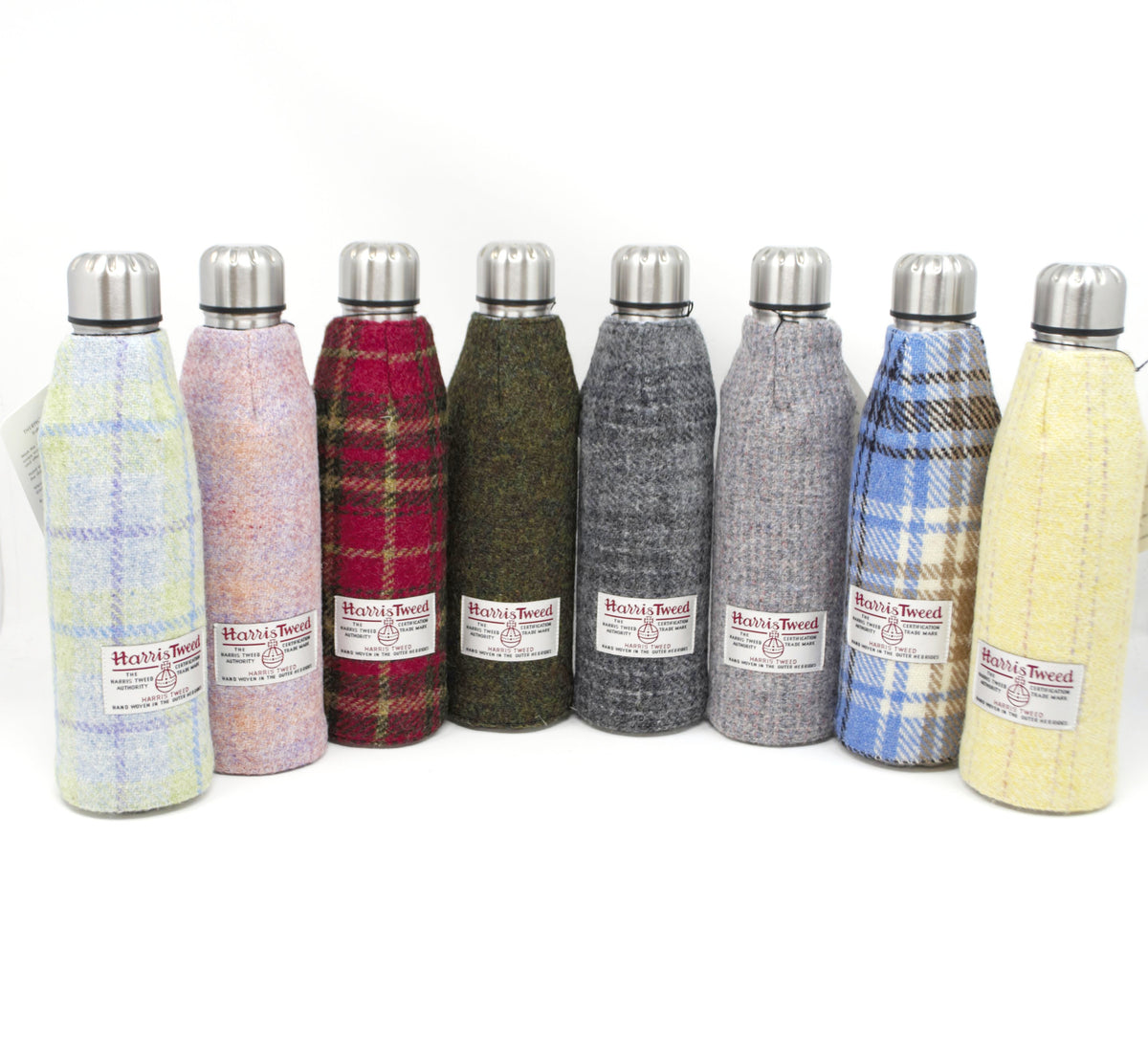 Harris Tweed Thermos Flask - 500ml - Red