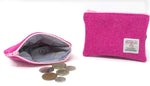 Harris Tweed Coin PurseFusia Pink