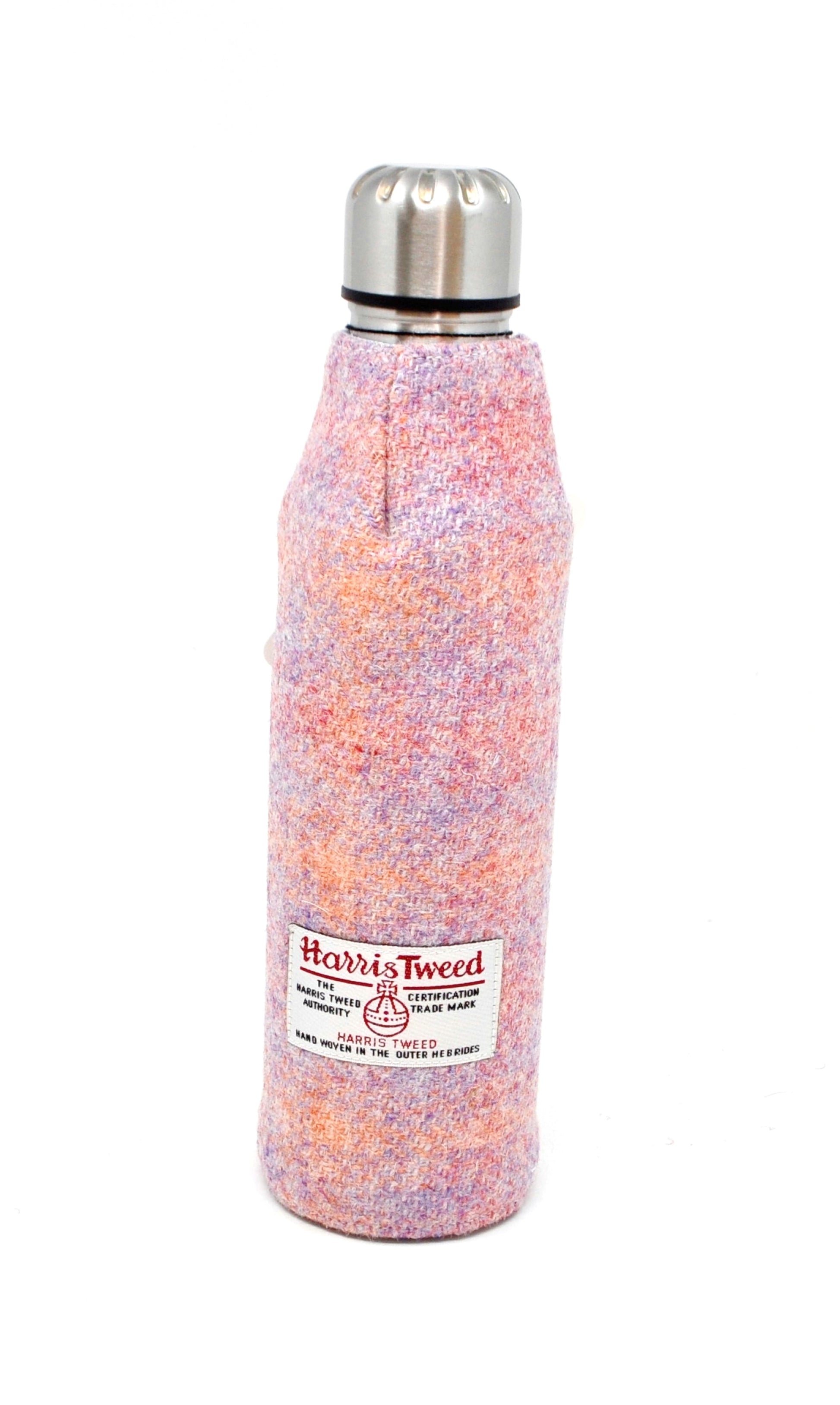 Pink Harris Tweed Thermos Flask