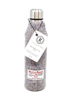 Harris Tweed Thermos Flask - 500ml - Light Grey and Pink