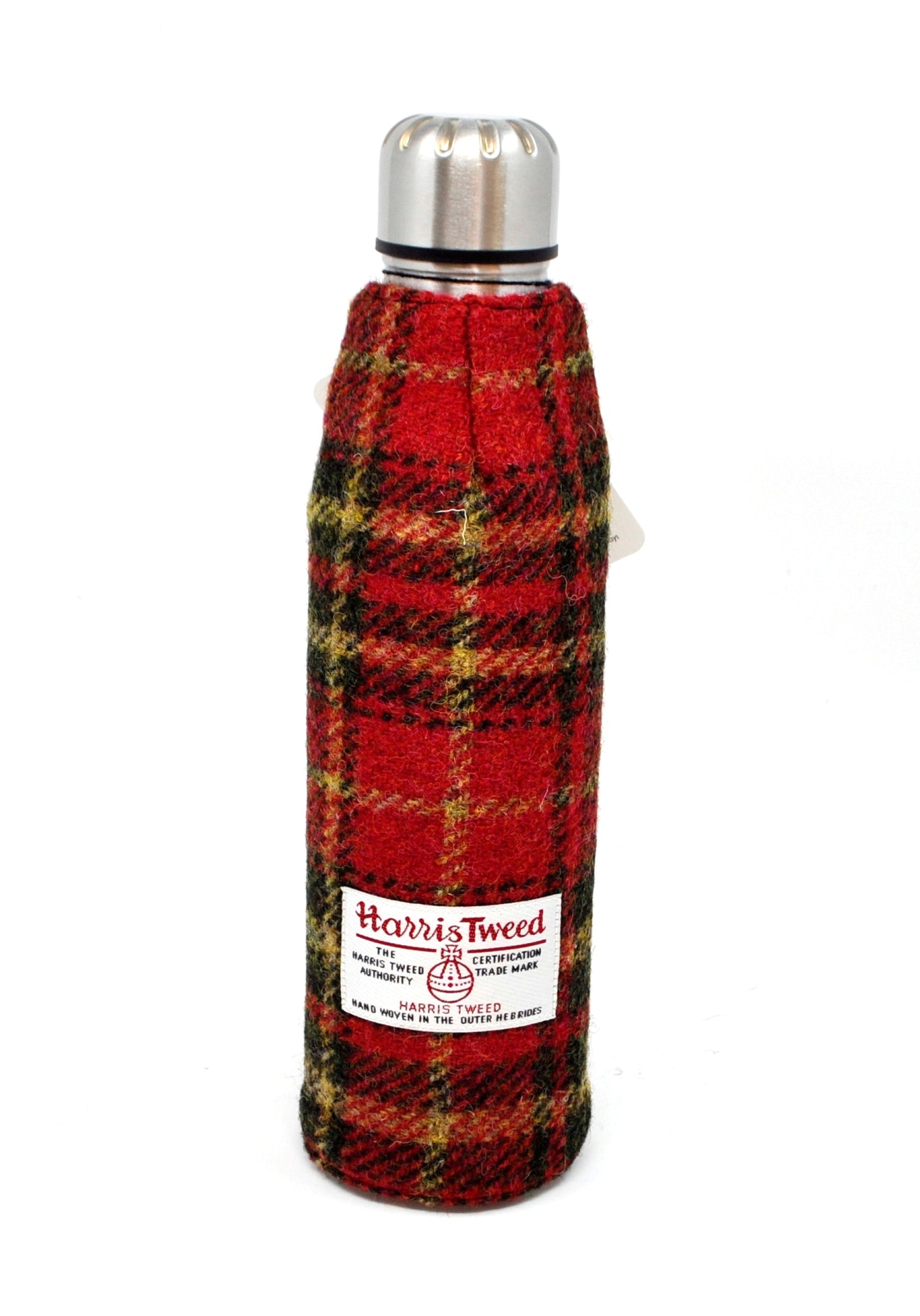 Harris Tweed Thermos Flask - 500ml - Red