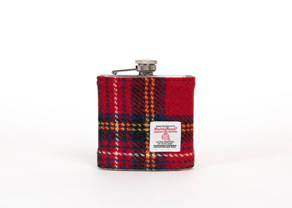 Harris Tweed 6oz Hip Flask - HT47