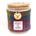 Heather Soy Candle with Harris Tweed Sleeve